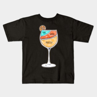 Aperol Spritz Aperol Liquor Kids T-Shirt